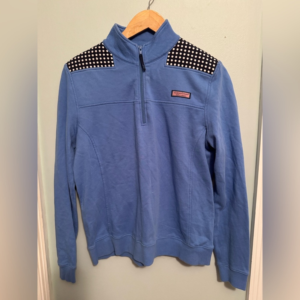 Vineyard Vines Blue Women’s 1/4 zippillover